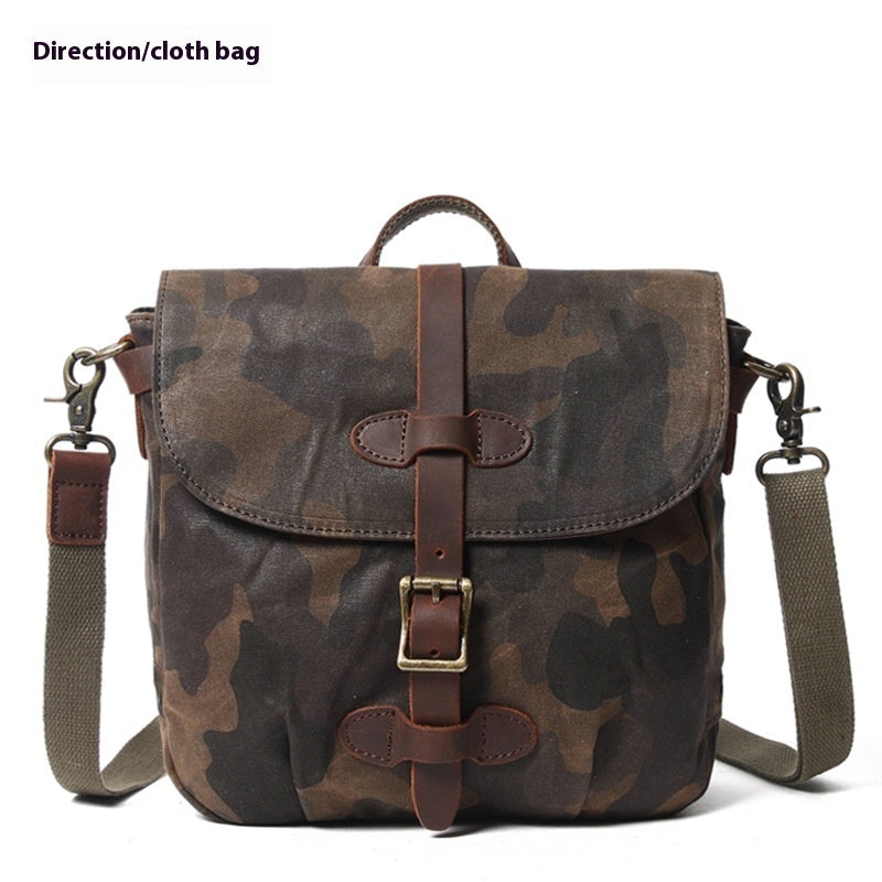 Waterproof Canvas Shoulder Messenger Bag