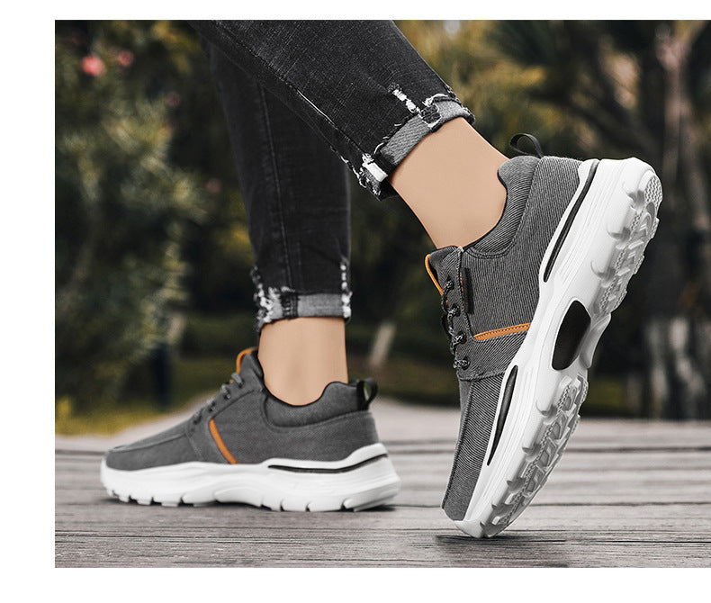 Large Size Canvas Outdoor Sports Walking Shoes