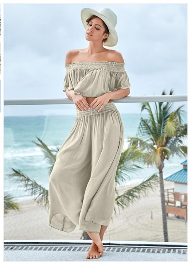 Fashion Summer Loose Short Sleeves Suit