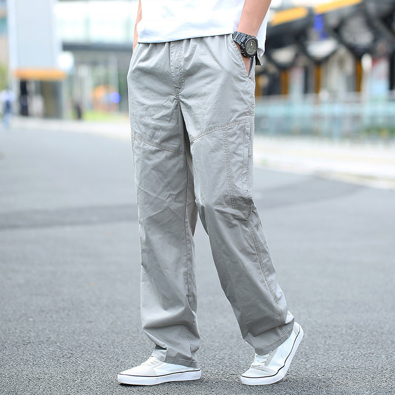 Men's Loose Outdoor Multi Pocket Workwear Pants