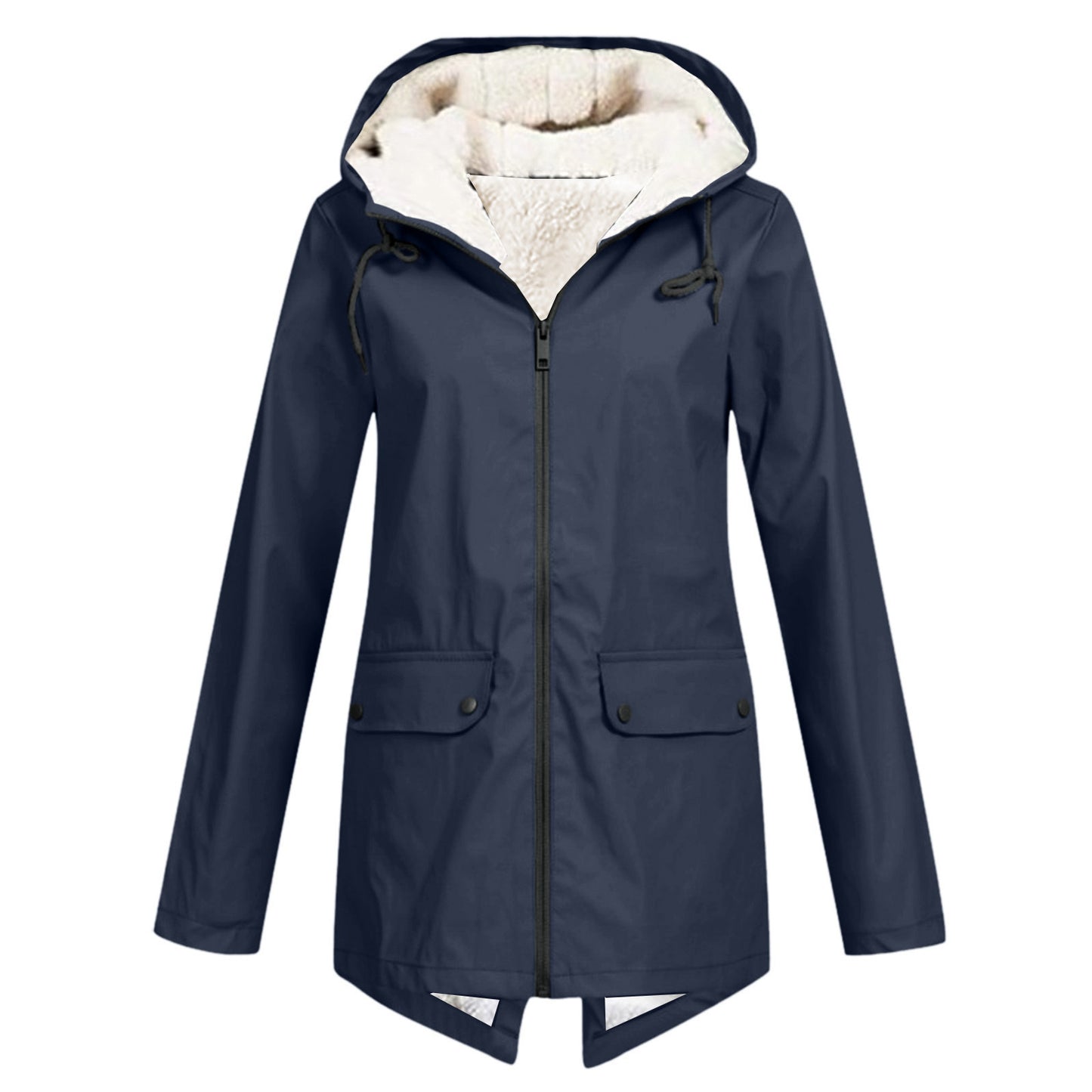 Shell Jacket European And American Autumn And Winter Outdoor Fleece Padded Coat