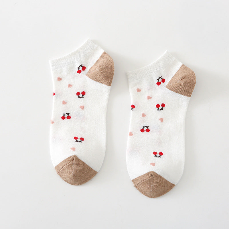 Sweat-absorbing And Breathable Cotton Socks