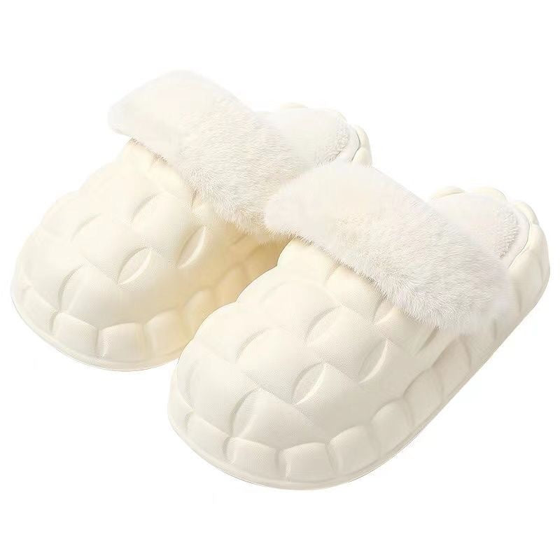 Removable Cotton Slippers Home Non-slip