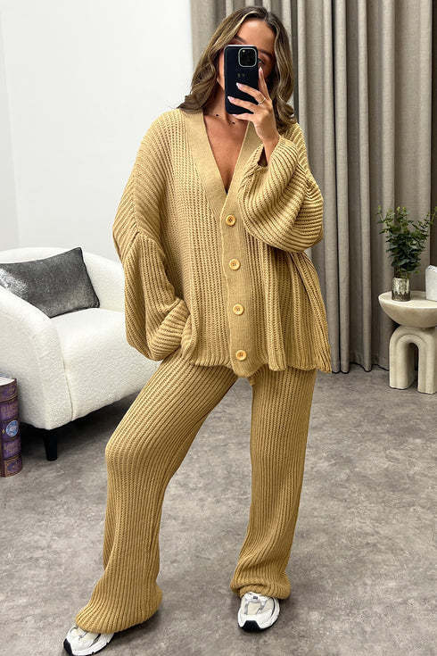 Autumn And Winter New Woolen Casual Thickening Two-piece Set For Women