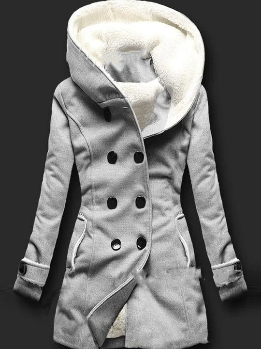 Pure Color Temperament Commuter Ladies Jacket