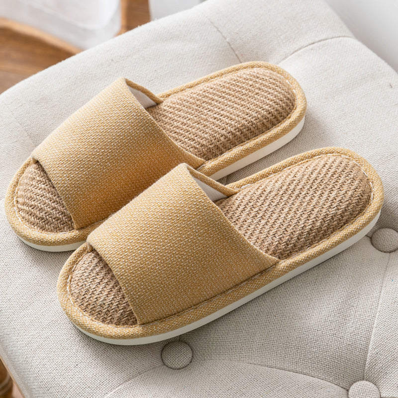 Linen Slippers Four Seasons Guest