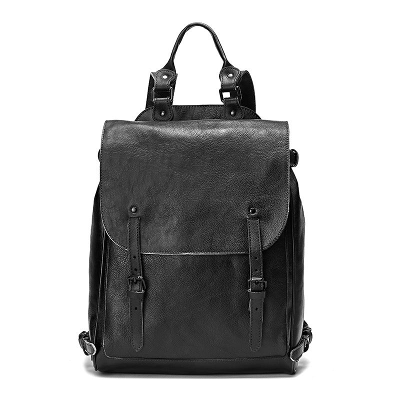 Fashion Leather Casual Business Men's Backpack