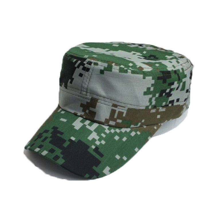 Men's And Women's Camouflage Flat Caps Sports Hat