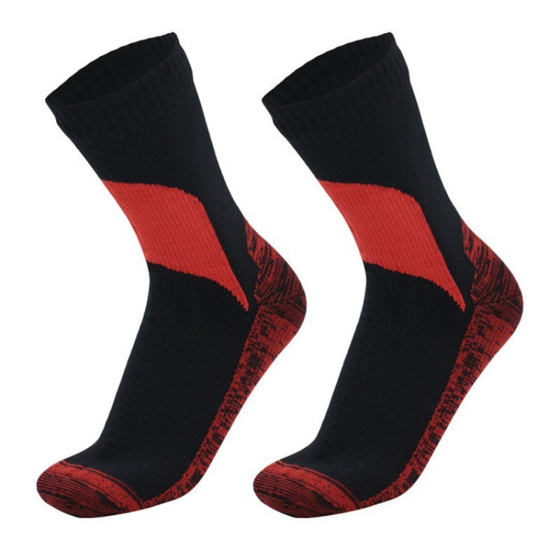 Mens Outdoor Breathable Long Waterproof Sports Warm Socks