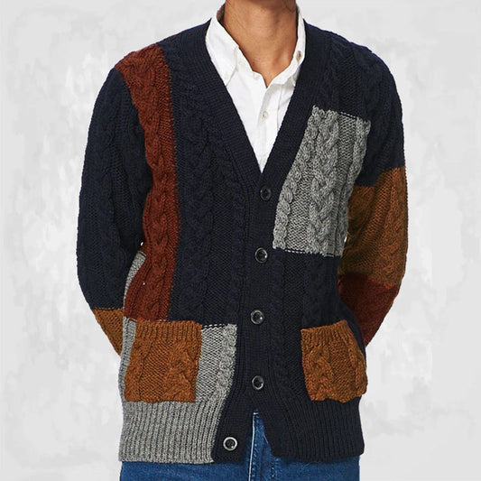 Men's Casual Cardigan Sweater Coat