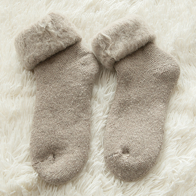 Women's Thickened Fleece Snow Socks