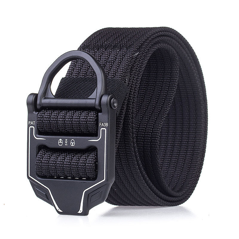New Military Fan Outdoor Tactics Belt Men's Multi-functional Waist Seal Training Nylon Canvas Special Forces Belt