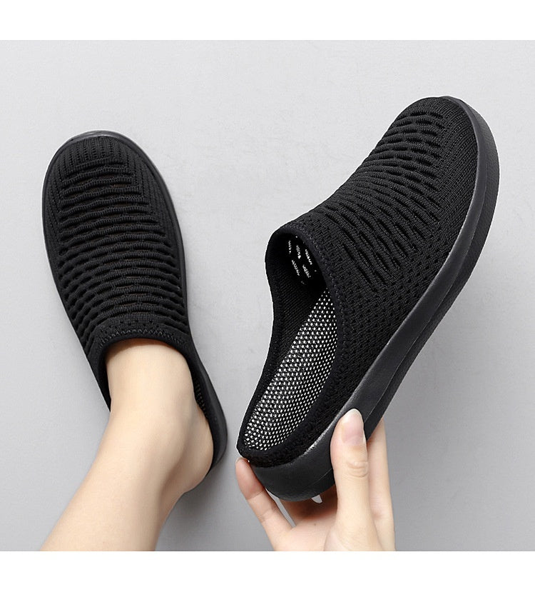 Non-heel Closed Toe Slip-on Lofter Casual Women's Shoes