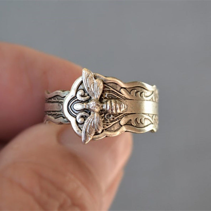 Alloy Dragonfly Ring Animal Ring Jewelry