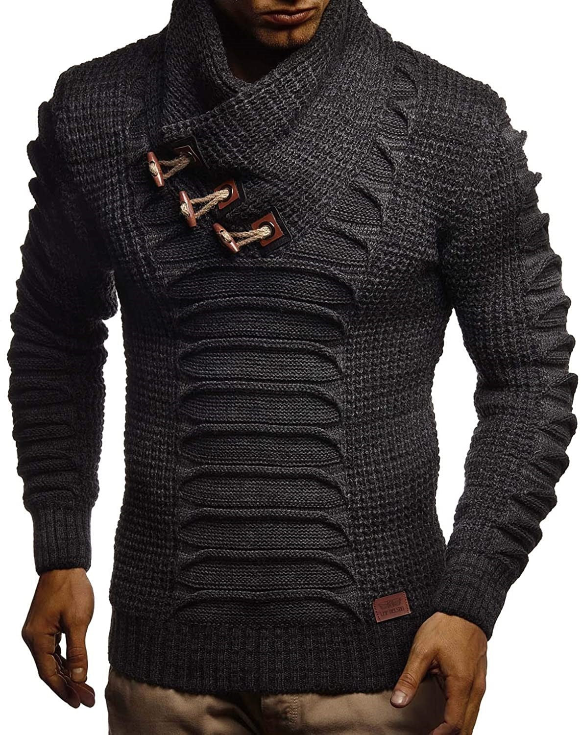 Slim Knit Pullover Turtleneck Long Sleeve Sweater