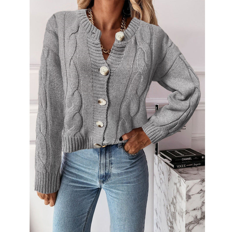 Autumn And Winter Sweater Knitted Cardigan Jacket