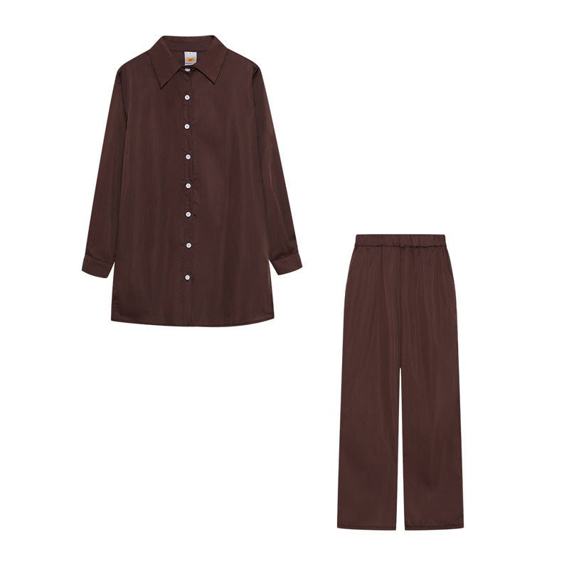 European And American Style Women Shirt Blouse And Pants