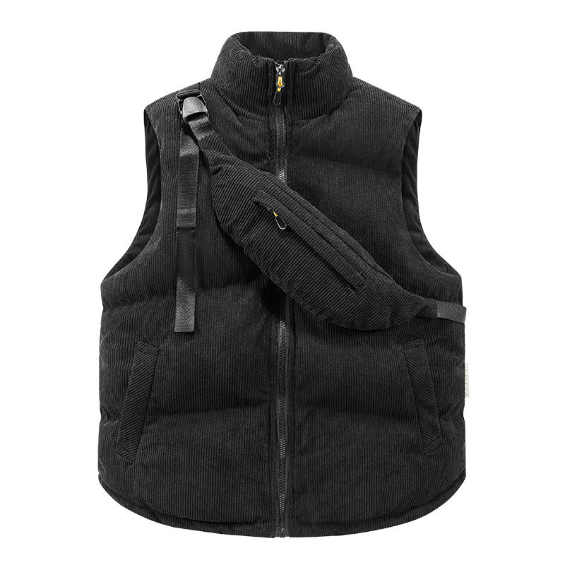 Casual Down Warm Vest Vest Cotton-padded Coat