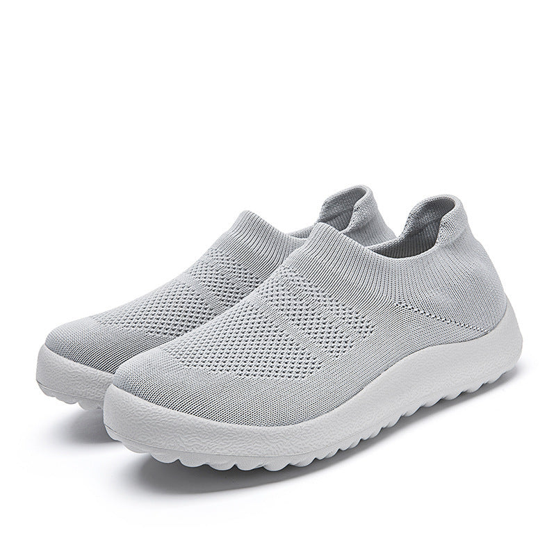 Breathable Lightweight Soft Sole Mesh Sports Casual Shoes