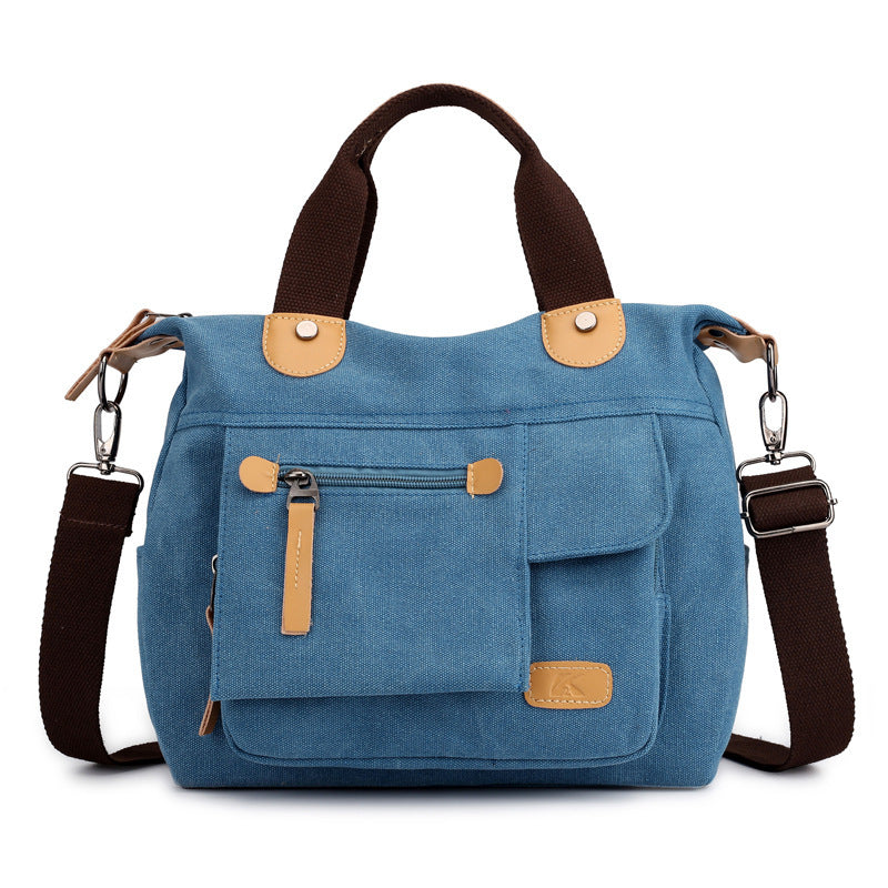 Retro Fashion Canvas Casual Female Bag Canvas