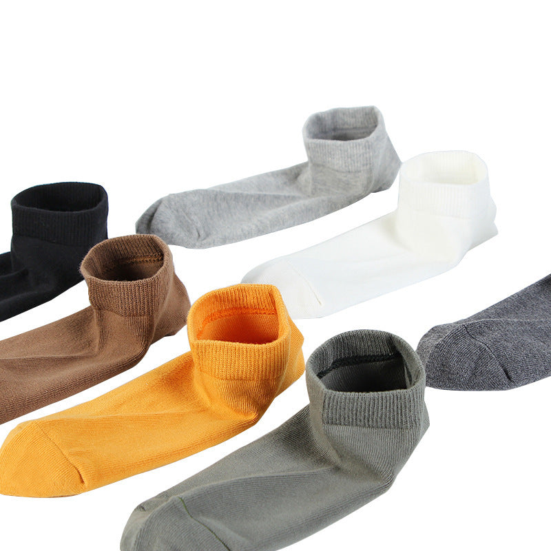 Socks Men's Spring And Autumn Socks Antibacterial Deodorant And Sweat-absorbing