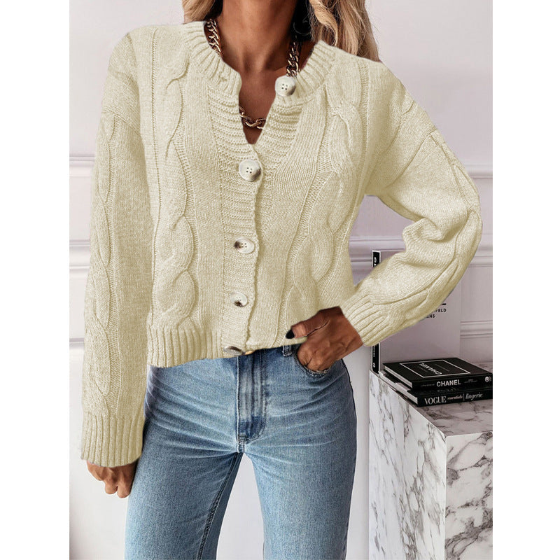 Autumn And Winter Sweater Knitted Cardigan Jacket