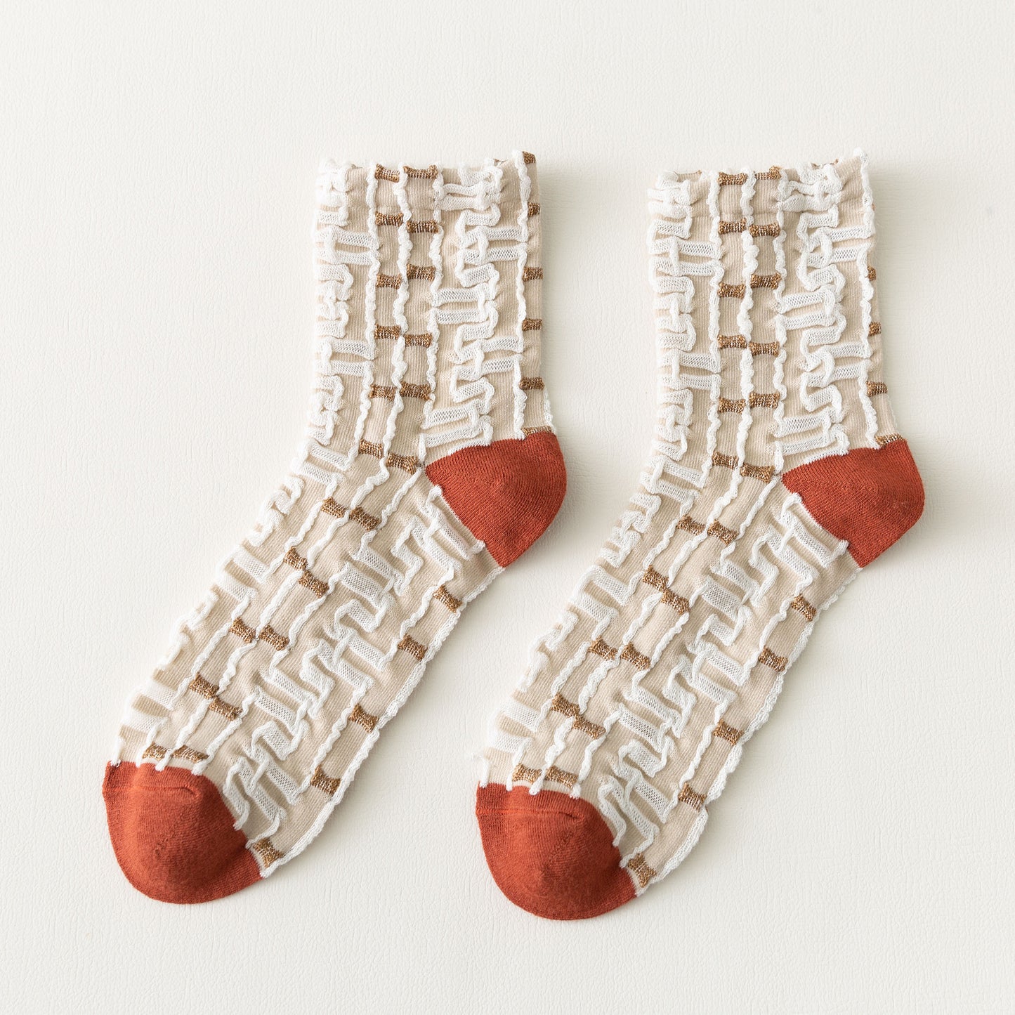 Lolita Modal Cotton Colorblock Women's Socks