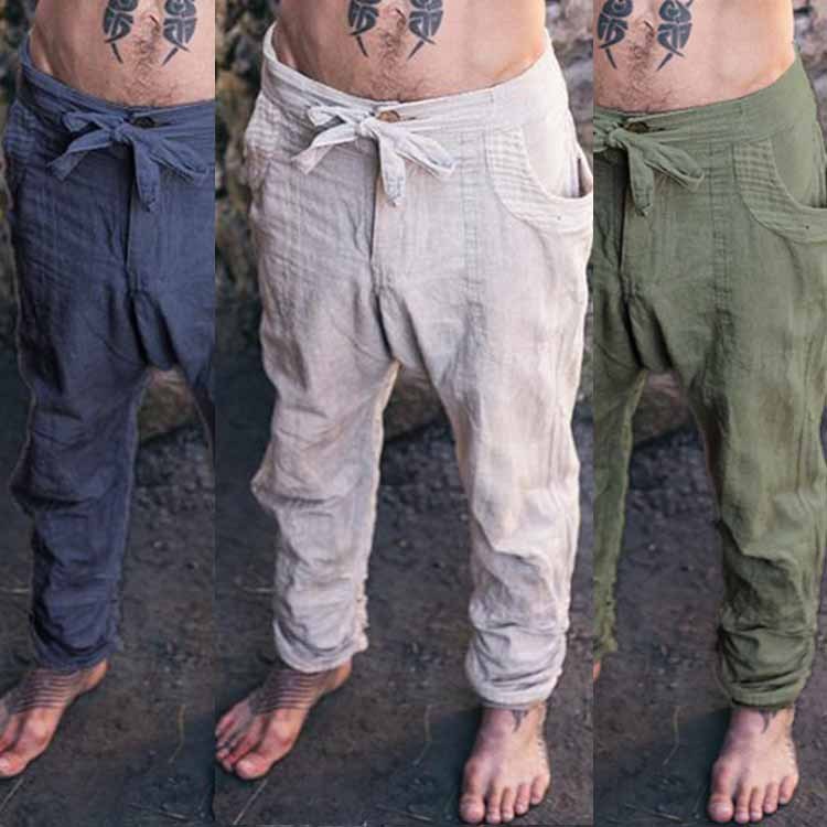 Multi-pocket Men's Comfortable Cotton Casual Pants