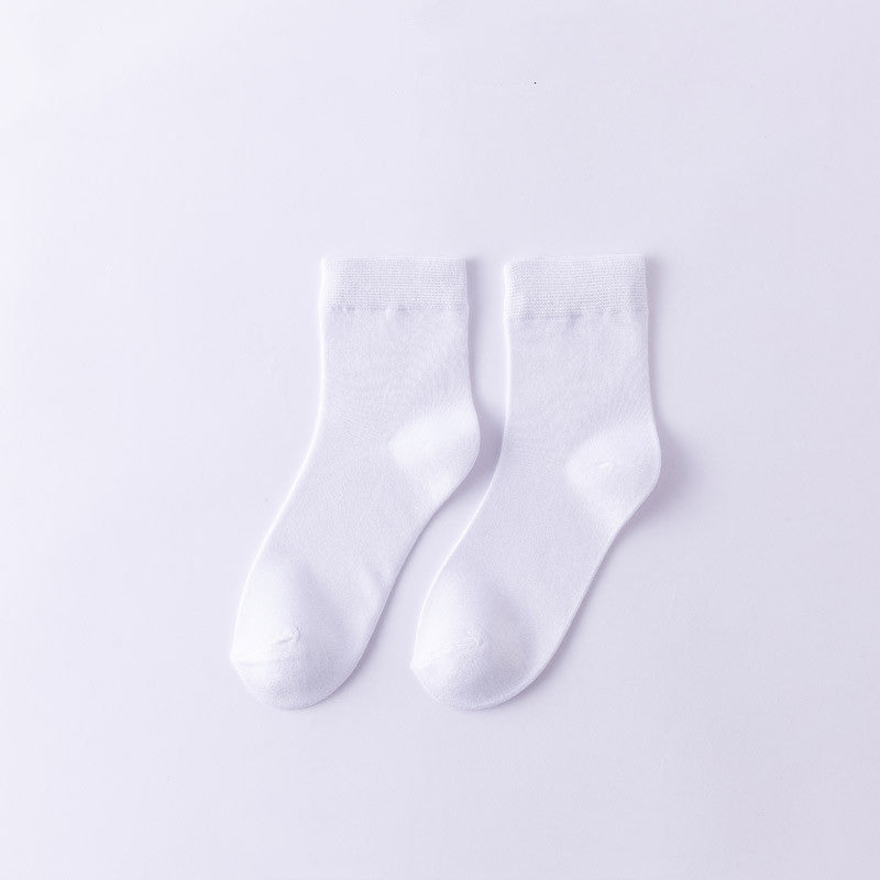 White Ladies Summer Thin Deodorant Sweat-absorbent Black Stockings