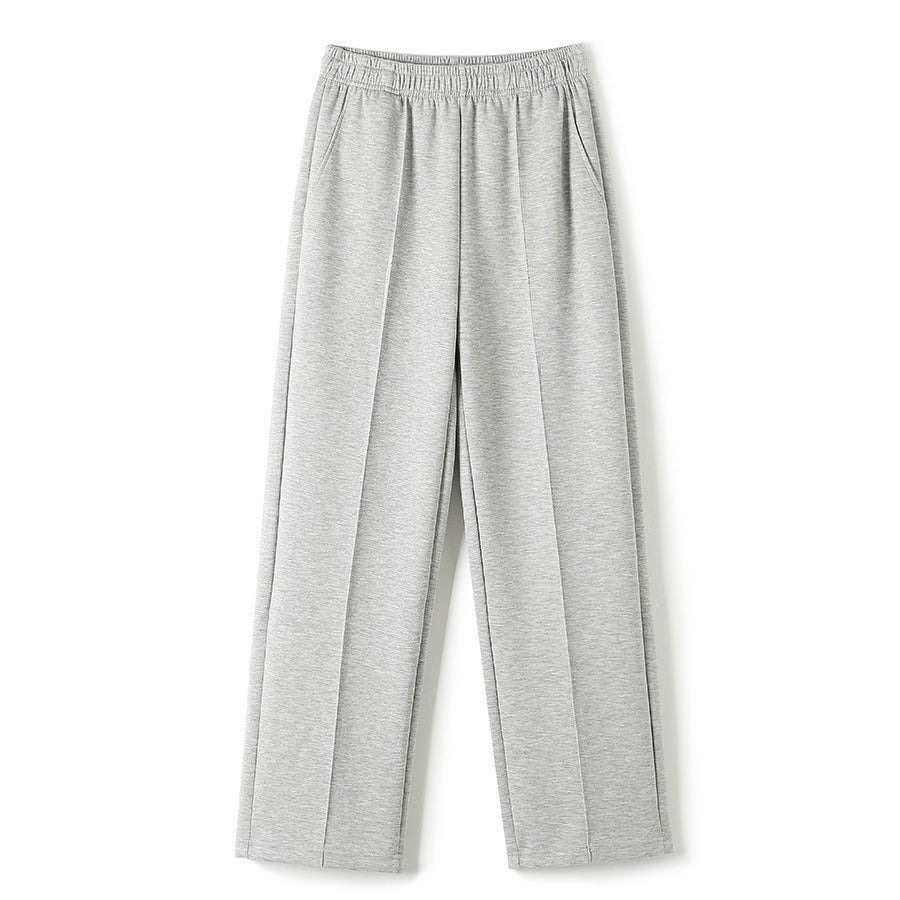 Women's High Waist Wide Leg Sweatpants Mid-line Sports