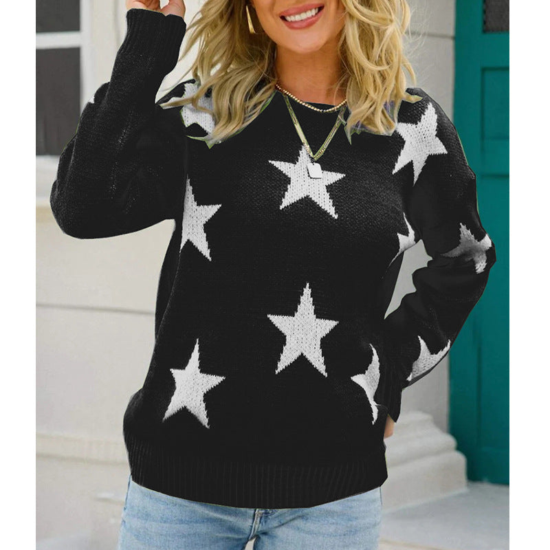 Five-pointed Star Casual Women's Clothing