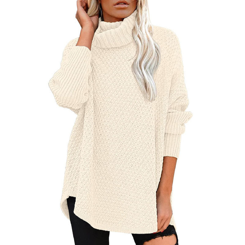 Cross-border Autumn And Winter New Women's Turtleneck Sweater